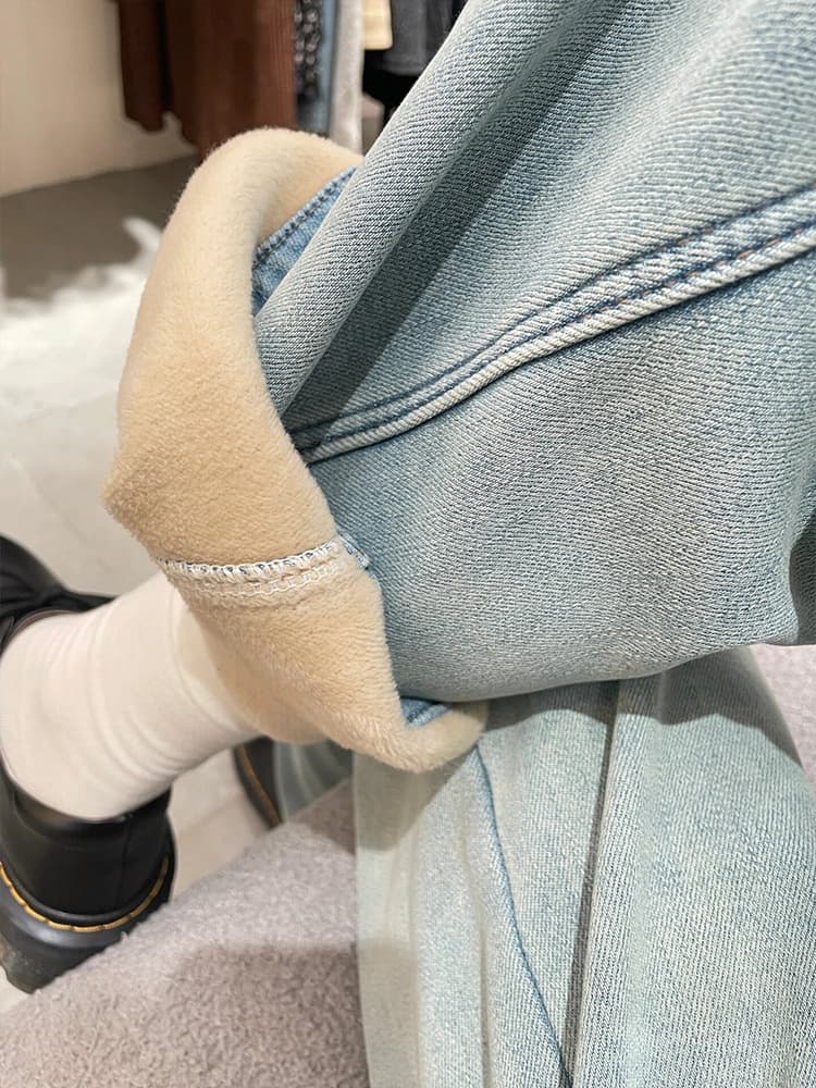 こだわり抜いた美シルエットデニムワイドパンツ