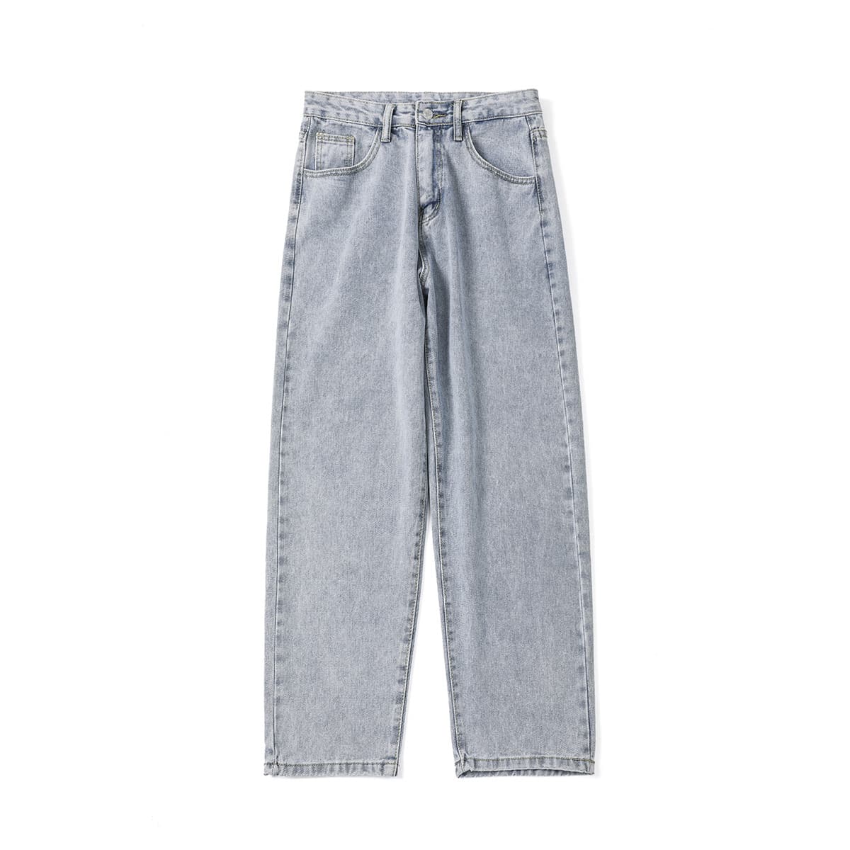 デニムワイドパンツ リラックスデニムワイドストレート