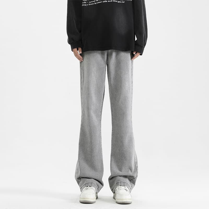 デニムワイドパンツ ゆったりシルエットデニムパンツ