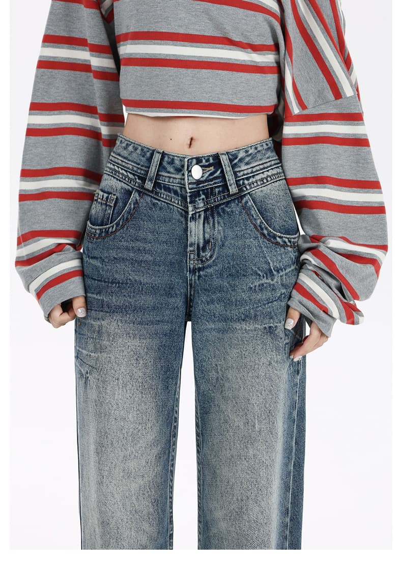 デニムワイドパンツ 復刻クラシックワイドフレアデニム