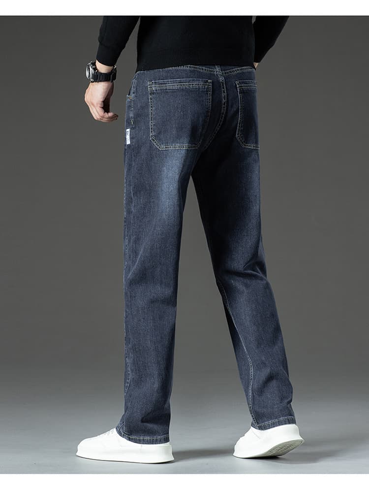 ゆったりデニムワイドパンツ ベーシック