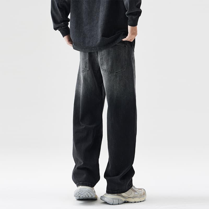 デニムワイドパンツ クラシカルデニムワイドストレート