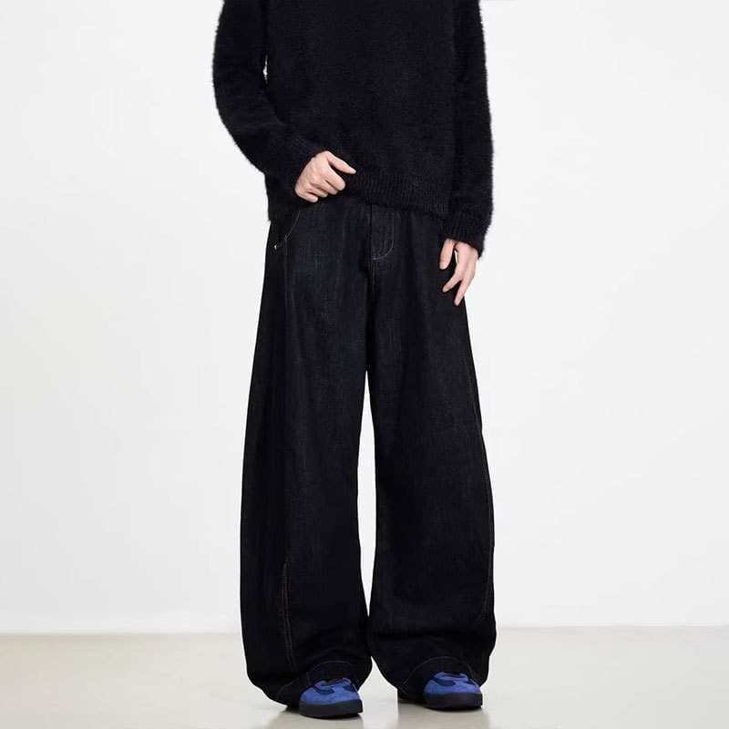 ゆるふわデニムワイドパンツ