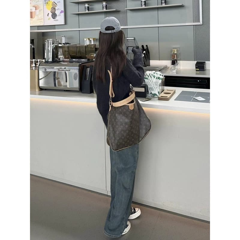 リラックスデニムワイドパンツ 秋冬