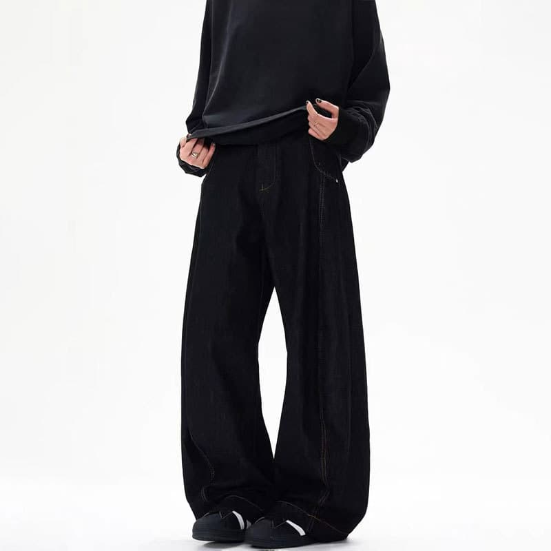 ゆるふわデニムワイドパンツ