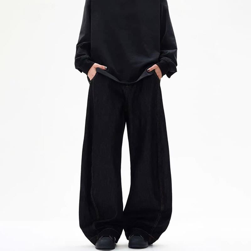 ゆるふわデニムワイドパンツ