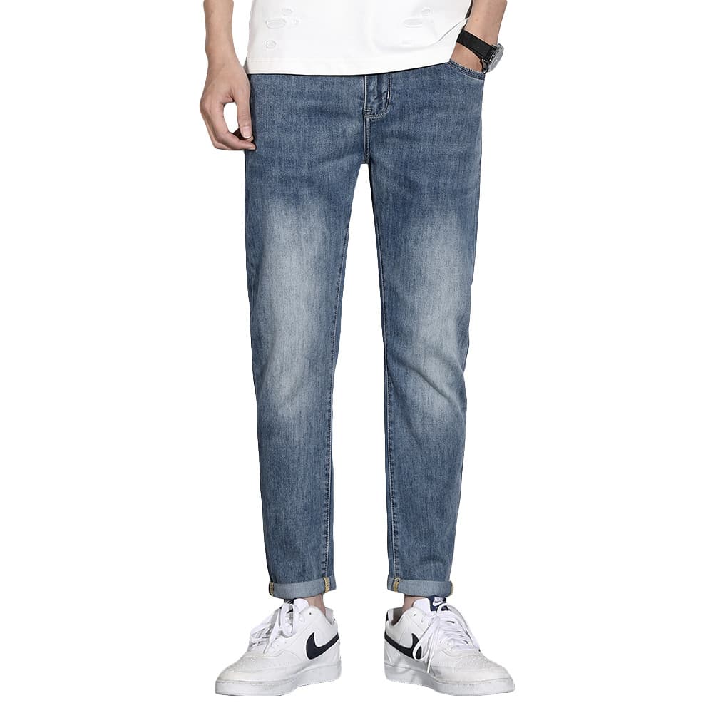 メンズ デニムワイドパンツ クラシック