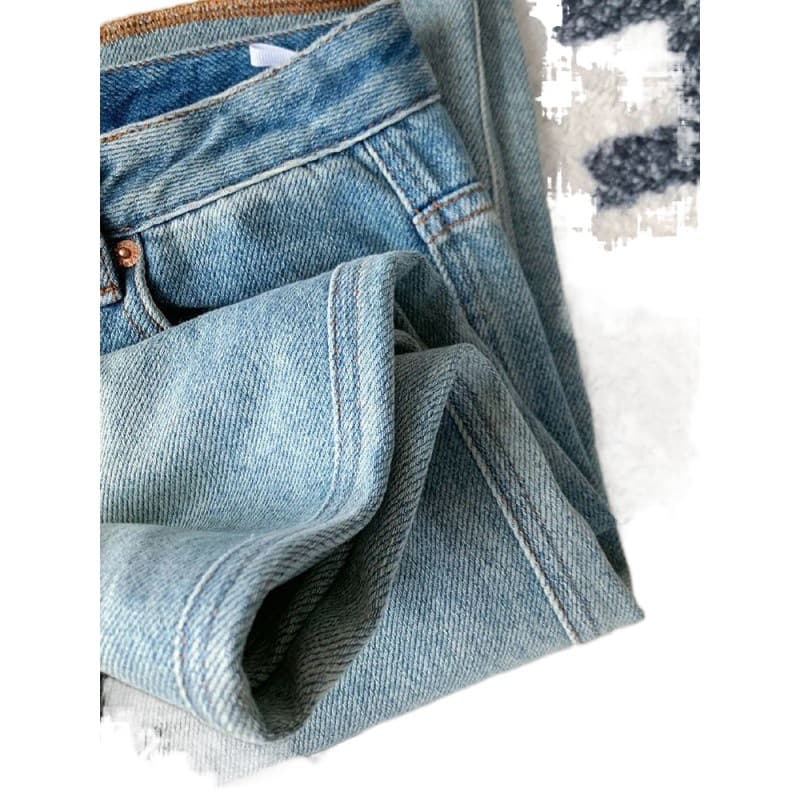 デニムワイドパンツ 裾広がりフレアデニムパンツ